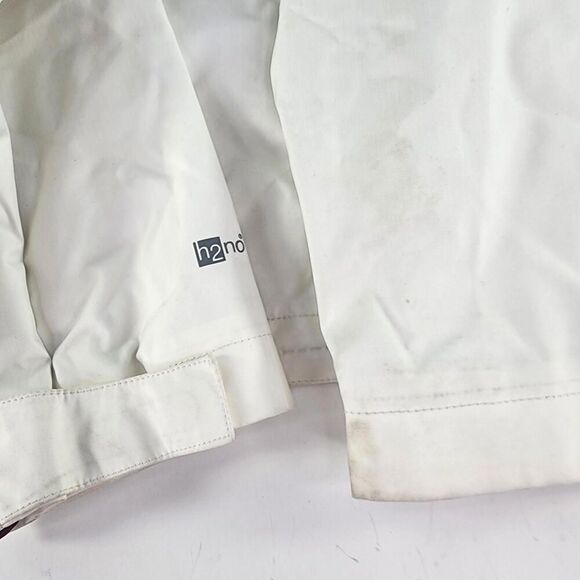 Patagonia Girls H2no Nylon Jacket Size XL (14) WHITE/BURGUND Hoodie Ski Jacket - Picture 13 of 14